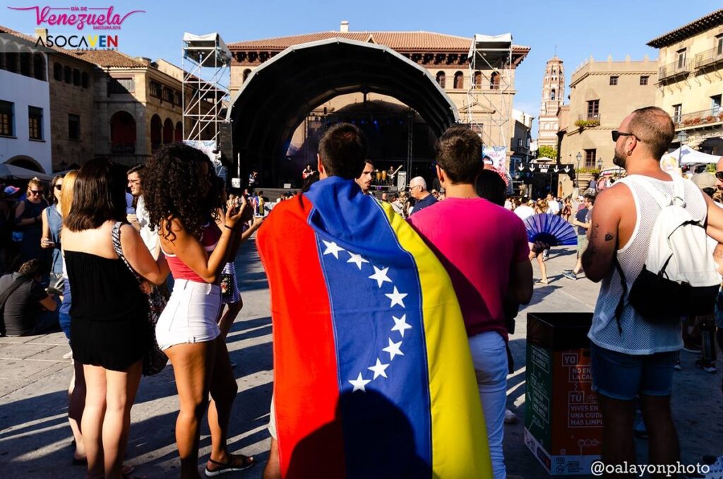 Celebramos el Día de Venezuela En Barcelona