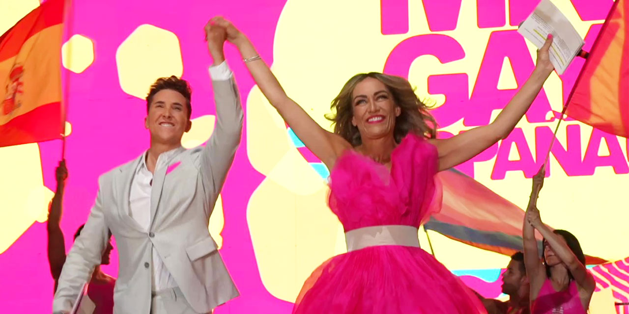 Luján Argüelles – Locutora y presentadora, y Omar Suárez – Periodista