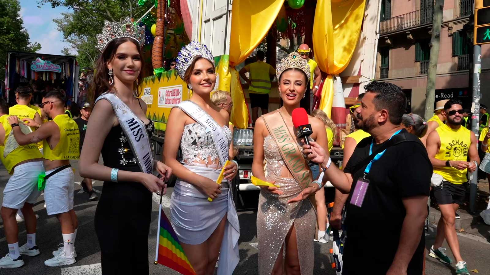 Miss Universo Catalunya, Miss Universo País Vasco y Miss Grand Spain